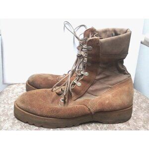 ALTAMA Tactical Combat Boots Men's 9M Military Army Hiking Work Lace-up Tan beig